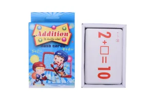 Addition Math Flash Cards