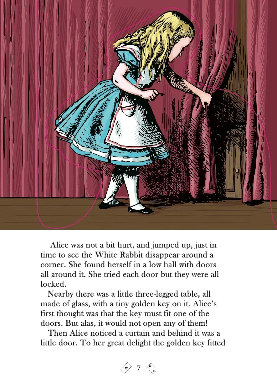 Alice in Wonderland Paperscapes