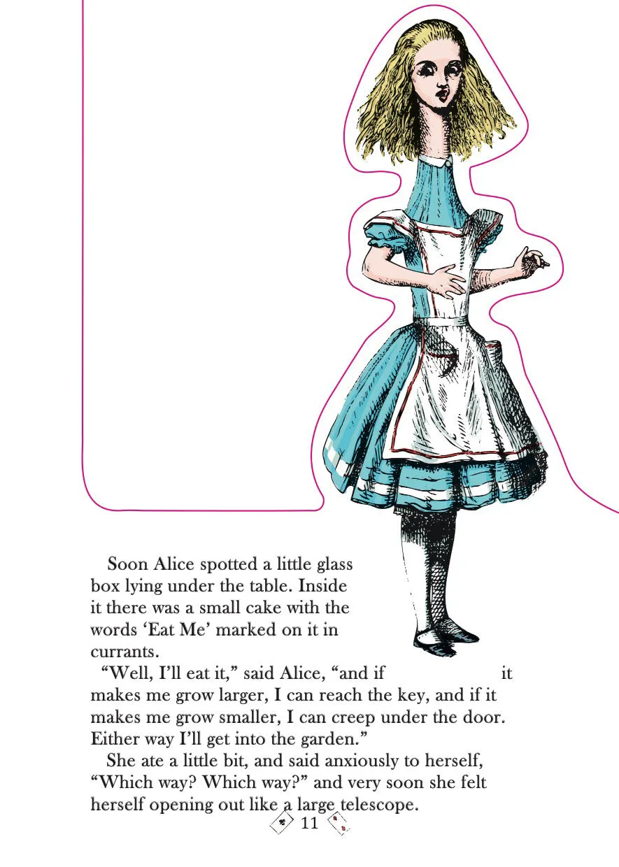 Alice in Wonderland Paperscapes