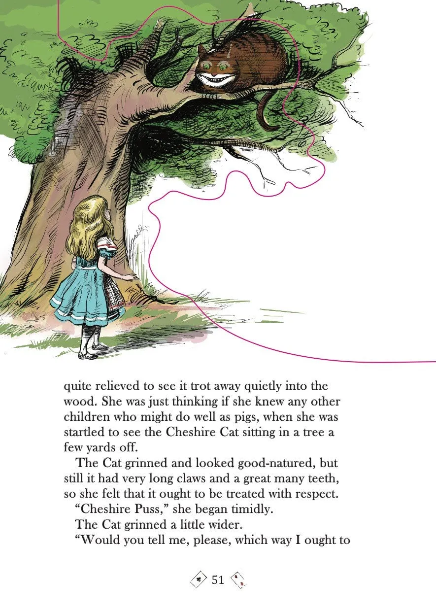 Alice in Wonderland Paperscapes