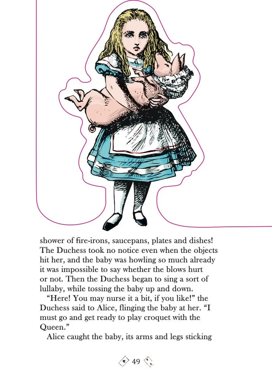 Alice in Wonderland Paperscapes