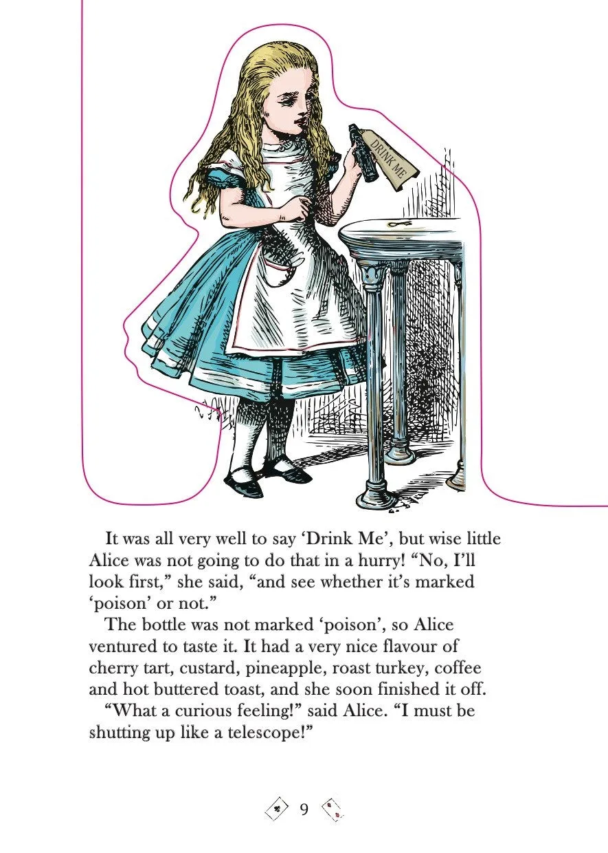 Alice in Wonderland Paperscapes