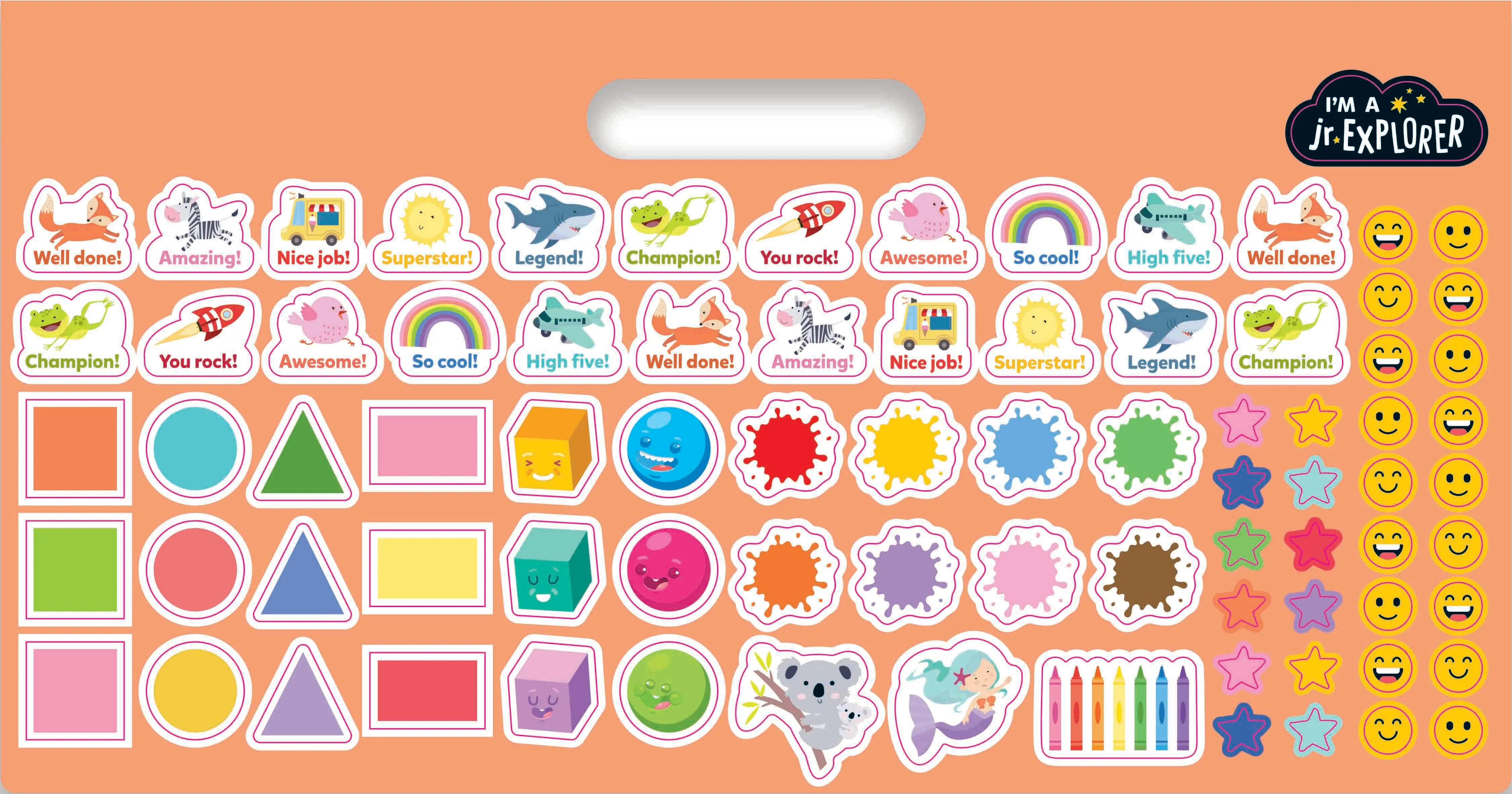 Junior Explorers My BIG Shapes & Colours Pad