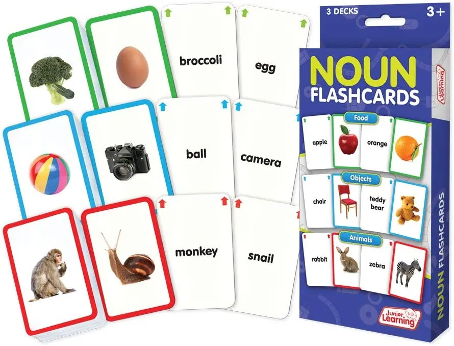 Junior Learning Noun Flashcards