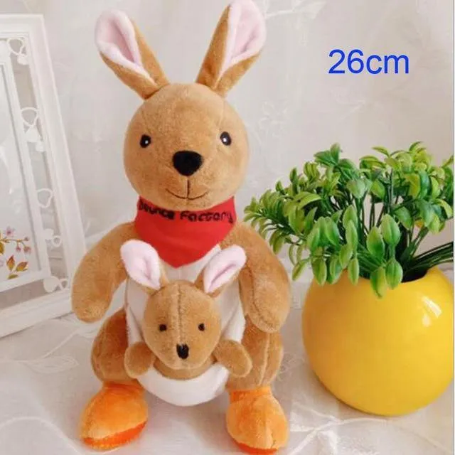 Mummy and Baby Kangaroo Plush Toy