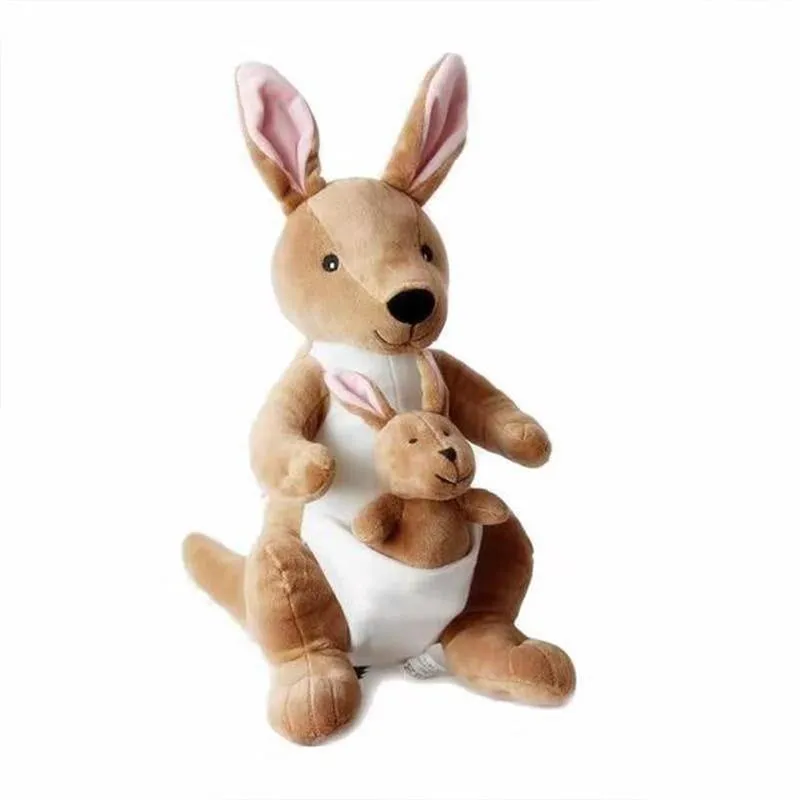 Mummy and Baby Kangaroo Plush Toy
